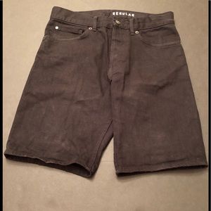 Men’s denim Bermuda shorts, regular fit
